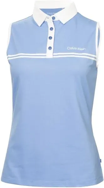 25_CALVIN_KLEIN_dAMES_SLEEVELES_POLO_bELLEVUE