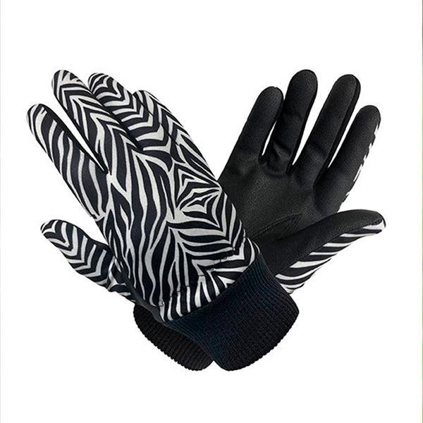 Wintergloves Black zebra