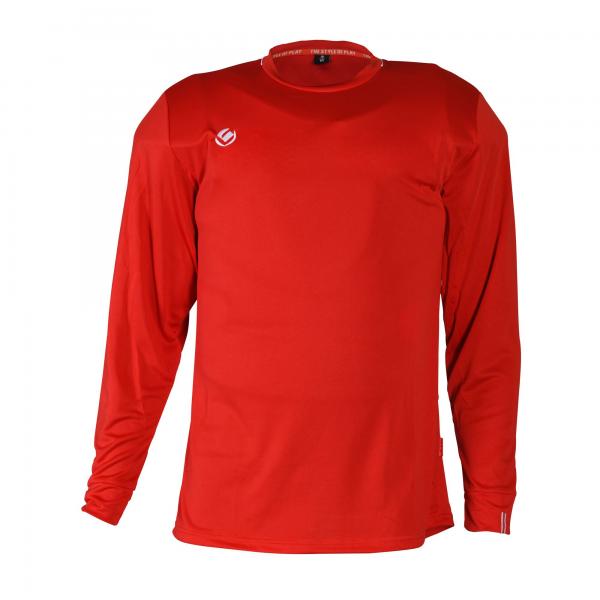 20449BRABO_GOALIE_SHIRT_LS_UNI_RED_